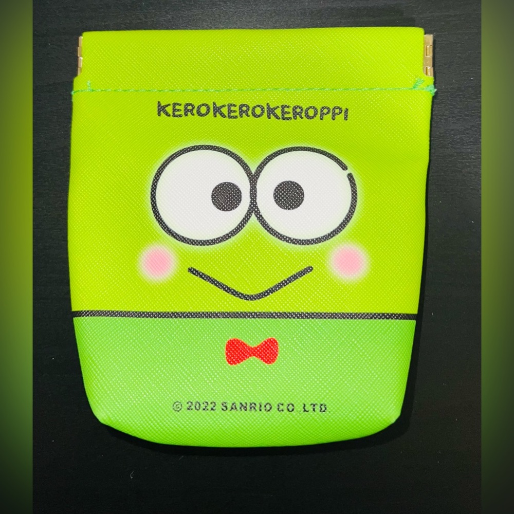 *new* Keroppi Pinch Purse Coin